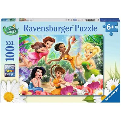 Quebra-cabeça Fada Ravensburger - 100 peças, XXL, Madeira Sustentável Quebra-cabeça Fada Ravensburger - 100 peças, XXL, Madeira Sustentável