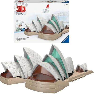 Ravensburger Sydney Opera House 3D Puslespill - 216 Biter Ravensburger Sydney Opera House 3D Puslespill - 216 Biter