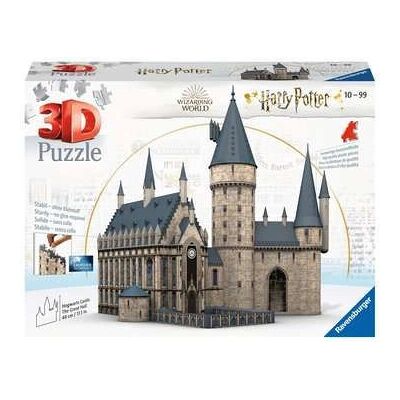 Ravensburger Harry Potter Hogwarts Castle 3D Puzzle 540 stk Ravensburger Harry Potter Hogwarts Castle 3D Puzzle 540 stk