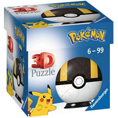 Quebra-cabeça 3D Ultra Ball Pokémon Ravensburger - 54 peças - Presente para fãs de Pokémon Quebra-cabeça 3D Ultra Ball Pokémon Ravensburger - 54 peças - Presente para fãs de Pokémon