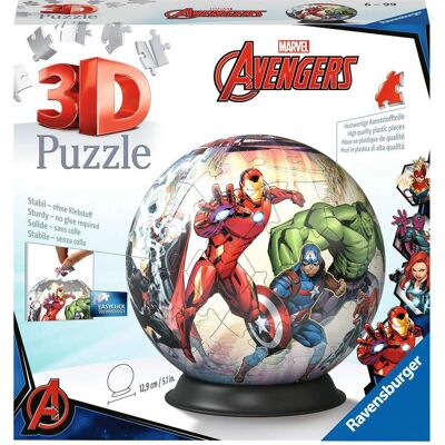 Ravensburger Marvel Avengers 3D Puzzle - 72 db Ravensburger Marvel Avengers 3D Puzzle - 72 db
