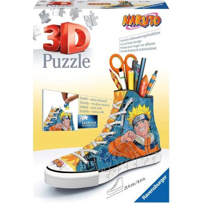 Ravensburger 11543 Puzzle 3D Sneakers - Naruto - 108 pezzi Ravensburger 11543 Puzzle 3D Sneakers - Naruto - 108 pezzi