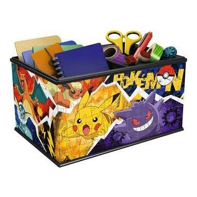 Boîte de rangement puzzle 3D Pokémon Ravensburger - 216 pièces - Multicolore Boîte de rangement puzzle 3D Pokémon Ravensburger - 216 pièces - Multicolore