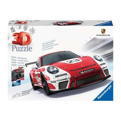 Puzzle 3D Porsche 911 GT3 Cup Ravensburger - Véhicules - Publicité Puzzle 3D Porsche 911 GT3 Cup Ravensburger - Véhicules - Publicité