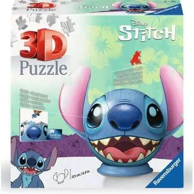 Ravensburger 115747 3D Puslespil Stitch Kugle - Børne Puslespil Ravensburger 115747 3D Puslespil Stitch Kugle - Børne Puslespil