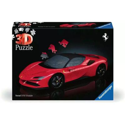 Ravensburger Ferrari SF90 Stradale 3D Puzzle - 108 Stück Ravensburger Ferrari SF90 Stradale 3D Puzzle - 108 Stück