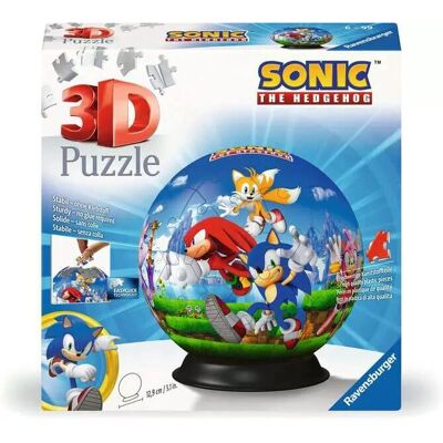 Ravensburger Bola de Puzzle 3D Sonic the Hedgehog - 72 piezas - Para niños y adultos Ravensburger Bola de Puzzle 3D Sonic the Hedgehog - 72 piezas - Para niños y adultos