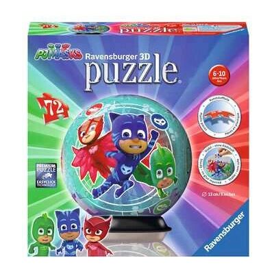 Ravensburger 11797 Quebra-cabeça 3D em forma de bola - PJ Masks Ravensburger 11797 Quebra-cabeça 3D em forma de bola - PJ Masks