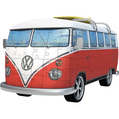 Puzzle 3D VW T1 Combi - Ravensburger - 162 Pièces - Publicité Puzzle 3D VW T1 Combi - Ravensburger - 162 Pièces - Publicité