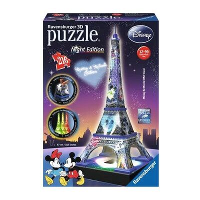 Puzzle Torre Eiffel Edizione Notte Ravensburger - 216 Pezzi Puzzle Torre Eiffel Edizione Notte Ravensburger - 216 Pezzi