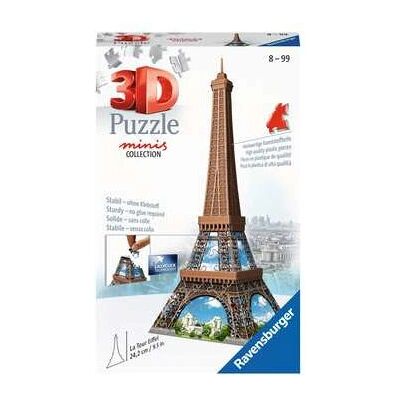 Puzzle 3D Mini Torre Eiffel - Edifici Puzzle 3D Mini Torre Eiffel - Edifici