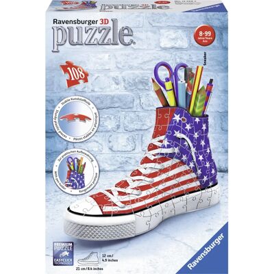 Ravensburger Puzzle 3D Stile Americano Sneaker Ravensburger Puzzle 3D Stile Americano Sneaker