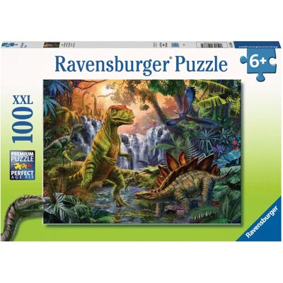Ravensburger Dinosaur Oasis 100 Palan Palapeli - Koulutuksellinen Hauska Ravensburger Dinosaur Oasis 100 Palan Palapeli - Koulutuksellinen Hauska