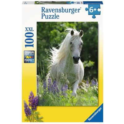 Ravensburger Weiße Stute 100-Tlg Puzzle - Tierpuzzle für Kinder Ravensburger Weiße Stute 100-Tlg Puzzle - Tierpuzzle für Kinder
