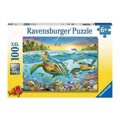 Ravensburger Tortues Marines XXL Puzzle 100 Pièces Ravensburger Tortues Marines XXL Puzzle 100 Pièces