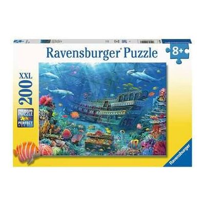 Puzzle Navire Coulé XXL Ravensburger - 200 Pièces - Découverte Sous-Marine Puzzle Navire Coulé XXL Ravensburger - 200 Pièces - Découverte Sous-Marine