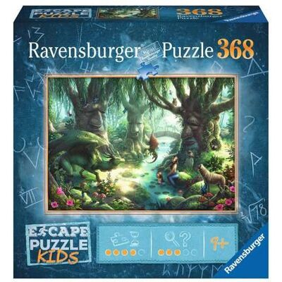Ravensburger Magische Boswandeling Puzzel - 368 Stukjes - Puzzel Ravensburger Magische Boswandeling Puzzel - 368 Stukjes - Puzzel