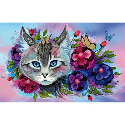 Puzzle Ravensburger Cateye 200 Pièces - Pour Adultes et Enfants 14+ Puzzle Ravensburger Cateye 200 Pièces - Pour Adultes et Enfants 14+