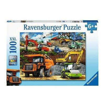 Ravensburger Construction Vehicles XXL - 100 Piece Jigsaw Puzzle Ravensburger Construction Vehicles XXL - 100 Piece Jigsaw Puzzle
