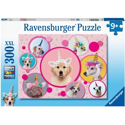 Ravensburger Cagnolini Unicorno XXL Puzzle - 300 Pezzi Ravensburger Cagnolini Unicorno XXL Puzzle - 300 Pezzi