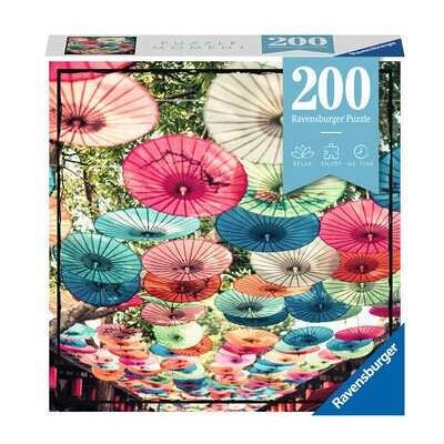 Ravensburger Paraply Pussel 200 delar - Konst Ravensburger Paraply Pussel 200 delar - Konst