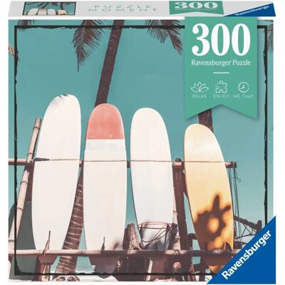 Ravensburger Modelo 13311 - Quebra-cabeça Surfing, 300 Peças - Quebra-cabeça Ravensburger Modelo 13311 - Quebra-cabeça Surfing, 300 Peças - Quebra-cabeça