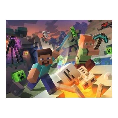 Ravensburger Minecraft Palapeli - 100 XXL Osat - Lelut Ravensburger Minecraft Palapeli - 100 XXL Osat - Lelut