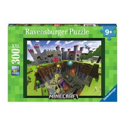 Ravensburger Minecraft Cutaway Puzzle - 300 Delar Ravensburger Minecraft Cutaway Puzzle - 300 Delar