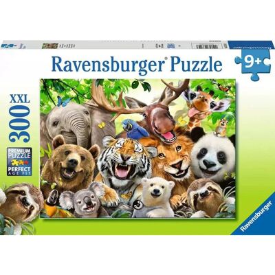 Puzzle Selfie Animaux Exotiques Ravensburger 13354 - 300 Pièces XXL Puzzle Selfie Animaux Exotiques Ravensburger 13354 - 300 Pièces XXL
