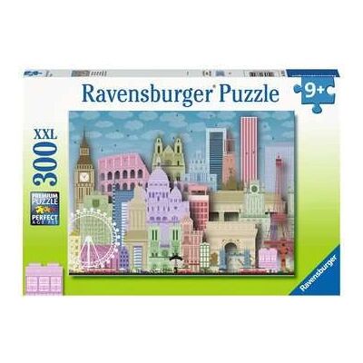 Ravensburger 13355 Puzzle - Europe Colorée 300 Pièces pour Enfants 9+ - Puzzle Ravensburger 13355 Puzzle - Europe Colorée 300 Pièces pour Enfants 9+ - Puzzle