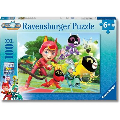 Puzzle pour enfants Ravensburger 13396 - L'équipe Petronix - 100 pièces XXL Puzzle pour enfants Ravensburger 13396 - L'équipe Petronix - 100 pièces XXL