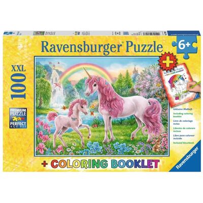 Ravensburger Magic Unicorns XXL Puzzle - 100 pcs - Children Ravensburger Magic Unicorns XXL Puzzle - 100 pcs - Children