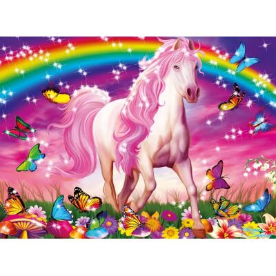 Puzzle Ravensburger 13927 - Enfants - 100 pièces - Glitter - XXL - 49x36 cm Puzzle Ravensburger 13927 - Enfants - 100 pièces - Glitter - XXL - 49x36 cm