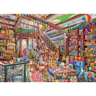 Ravensburger The Fantasy Toy Shop Jigsaw Puzzle - 1000 Pieces Ravensburger The Fantasy Toy Shop Jigsaw Puzzle - 1000 Pieces