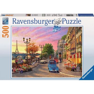 Ravensburger 14505 - Ambiance du soir à Paris - Puzzle - Publicité Ravensburger 14505 - Ambiance du soir à Paris - Puzzle - Publicité