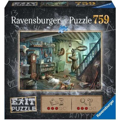 Puzzle Escape Ravensburger Cave Fermée - 759 Pièces - Publicité Puzzle Escape Ravensburger Cave Fermée - 759 Pièces - Publicité
