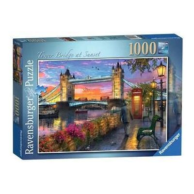 Ravensburger London Tower Bridge Sunset Puzzle - 1000pc Ravensburger London Tower Bridge Sunset Puzzle - 1000pc