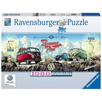 Ravensburger VW Bulli 1000 Teile Panorama Puzzle Ravensburger VW Bulli 1000 Teile Panorama Puzzle