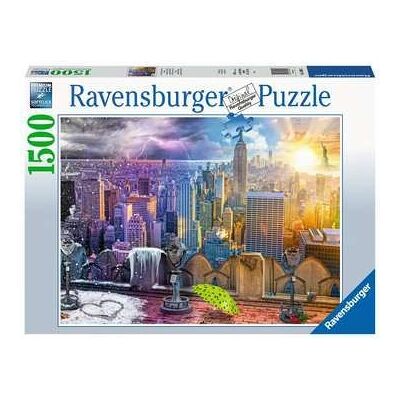 Ravensburger New York Sommer Winter 1500 Puzzle - Stadt Ravensburger New York Sommer Winter 1500 Puzzle - Stadt