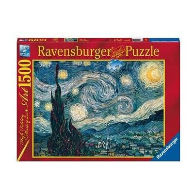 Ravensburger 16207 Puzzle - Kunstsammlung - 1500 Teile - Sternennacht Ravensburger 16207 Puzzle - Kunstsammlung - 1500 Teile - Sternennacht