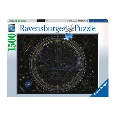 Carte de l'Univers Ravensburger 1500 Pièces - Puzzle - Publicité Carte de l'Univers Ravensburger 1500 Pièces - Puzzle - Publicité
