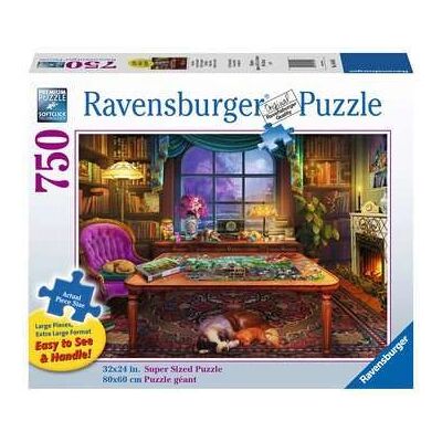 Ravensburger Puzzler's Place 750 piezas Arte - Rompecabezas Ravensburger Puzzler's Place 750 piezas Arte - Rompecabezas