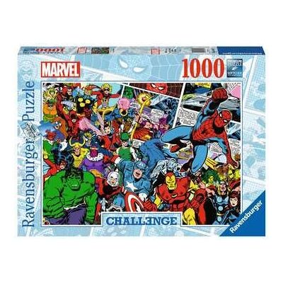 Ravensburger Marvel Utfordring 1000 Deler Puslespill - Puslespill Ravensburger Marvel Utfordring 1000 Deler Puslespill - Puslespill