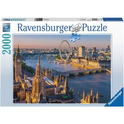 Quebra-cabeça Ravensburger Londres Cidade 2000 Peças Quebra-cabeça Ravensburger Londres Cidade 2000 Peças