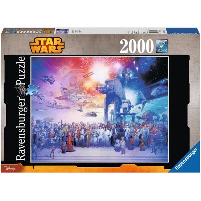 Puzzle Uniwersum Star Wars Ravensburger - 2000 Elementów Puzzle Uniwersum Star Wars Ravensburger - 2000 Elementów