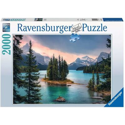 Puzzle Ravensburger Spirit Island - 2000 pezzi Paesaggio Puzzle Ravensburger Spirit Island - 2000 pezzi Paesaggio