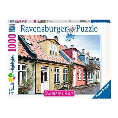 Ravensburger 16741 Puzzle Skandynawskie Miejsca - Domy w Aarhus - 1000 elementów Ravensburger 16741 Puzzle Skandynawskie Miejsca - Domy w Aarhus - 1000 elementów