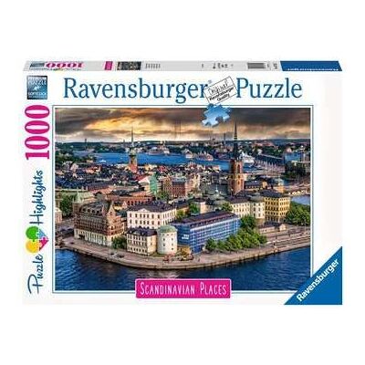Puzzle Ravensburger 16742 Stockholm - 1000 pièces - Paysage - Publicité Puzzle Ravensburger 16742 Stockholm - 1000 pièces - Paysage - Publicité