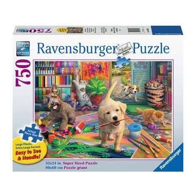 Rompecabezas de 750 piezas Cute Crafters de Ravensburger - Animales Rompecabezas de 750 piezas Cute Crafters de Ravensburger - Animales