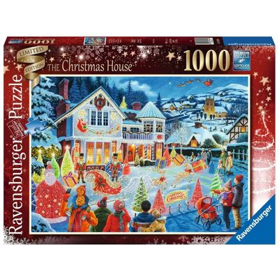 Ravensburger 16849 Puzzle Édition Limitée Maison de Noël - Maison de Noël - Publicité Ravensburger 16849 Puzzle Édition Limitée Maison de Noël - Maison de Noël - Publicité